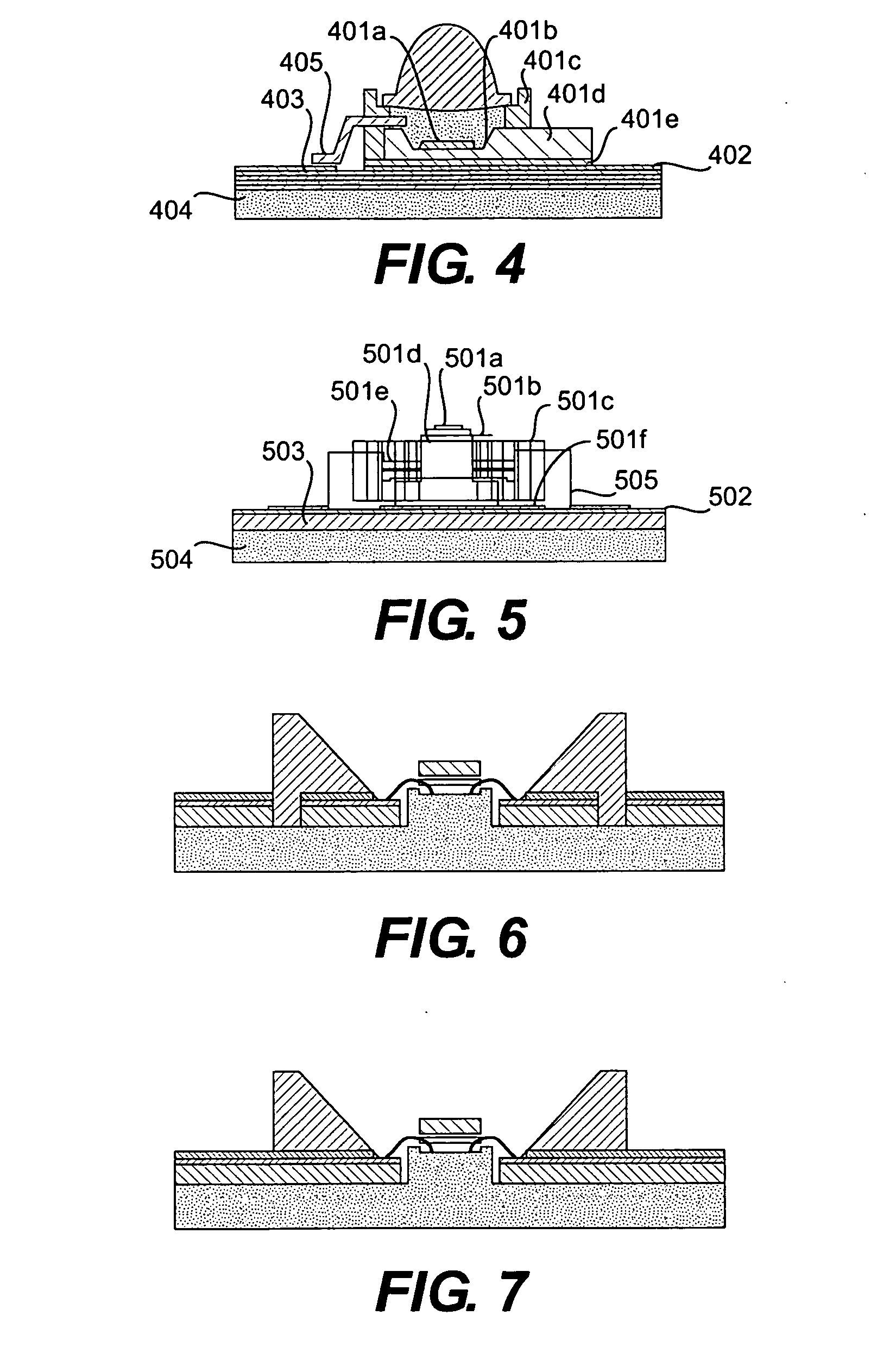 High power light-emitting diode package comprising substrate having beacon