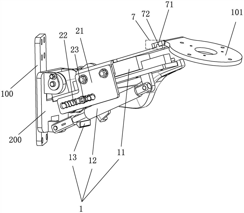 Multidirectional adjustable forklift steering wheel control mechanism