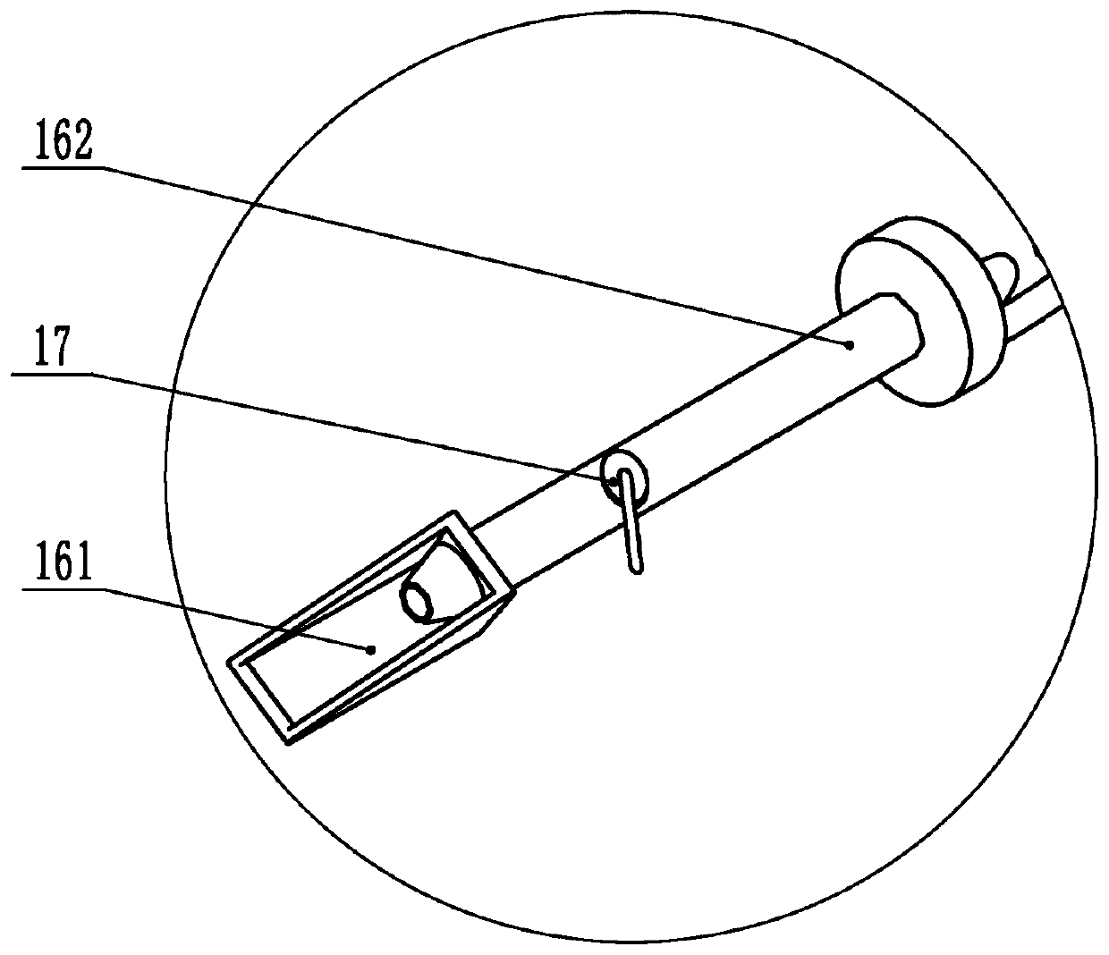 Feeding device for intensive care nursing