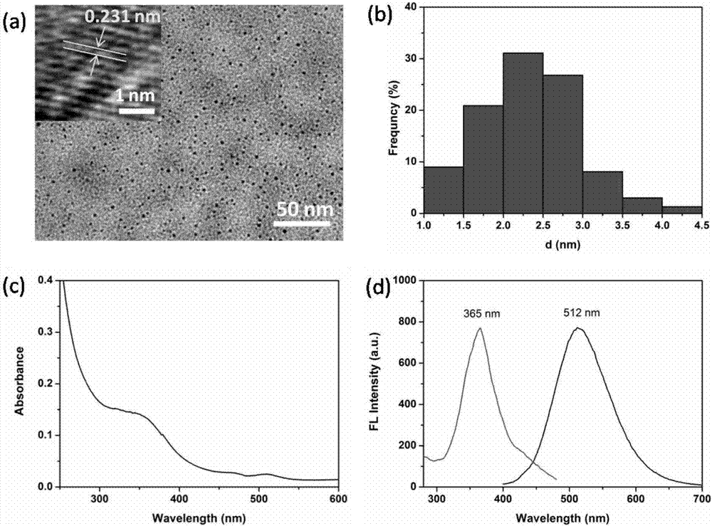 Gold/platinum bimetal nanocluster fluorescence probe based on polyethyleneimine protection, and application of fluorescence probe in aureomycin detection