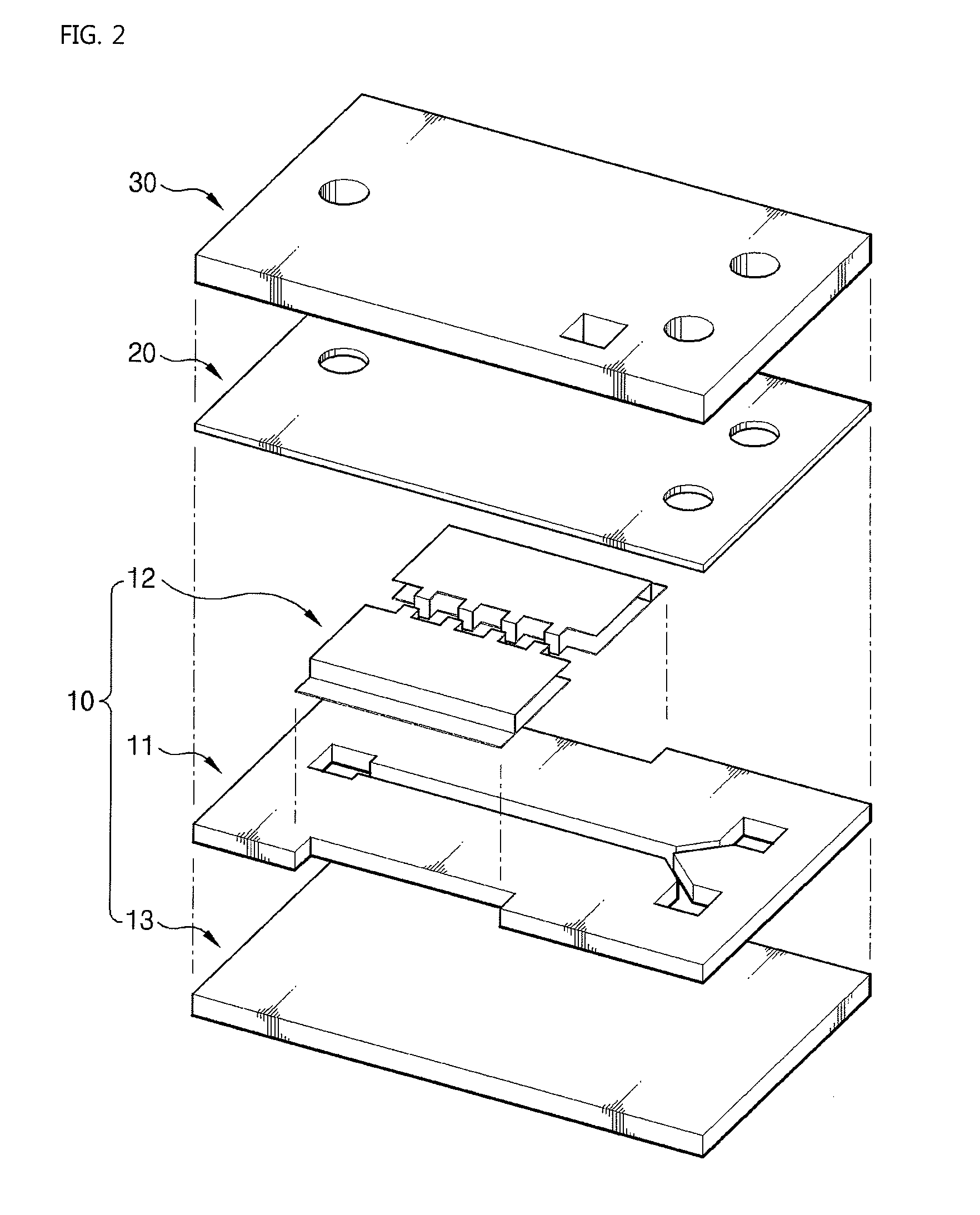 Microdevice for fusing cells