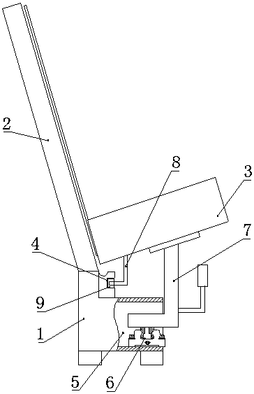 A semi-automatic slicer for slag powder