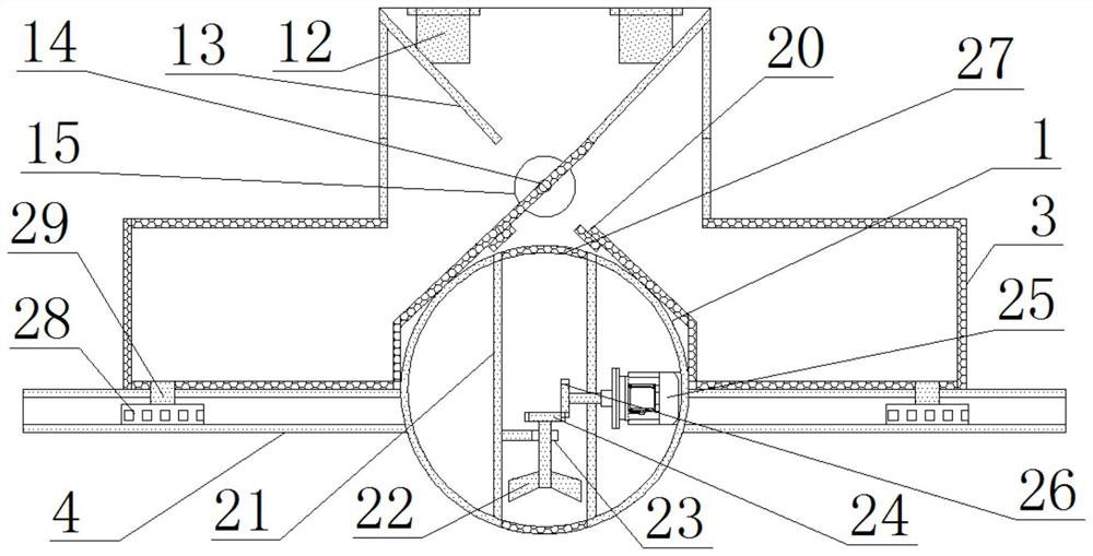 Garbage cleaning robot with sonar analysis function