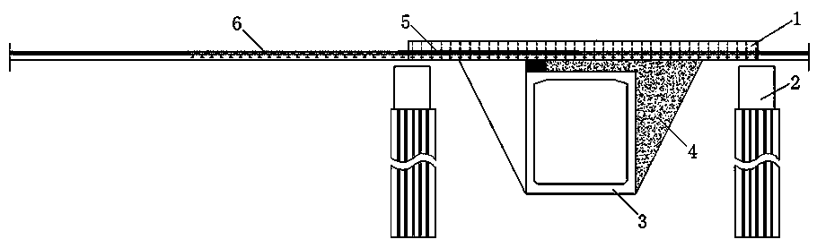 Construction method of overhead fast longitudinal moving auxiliary beam