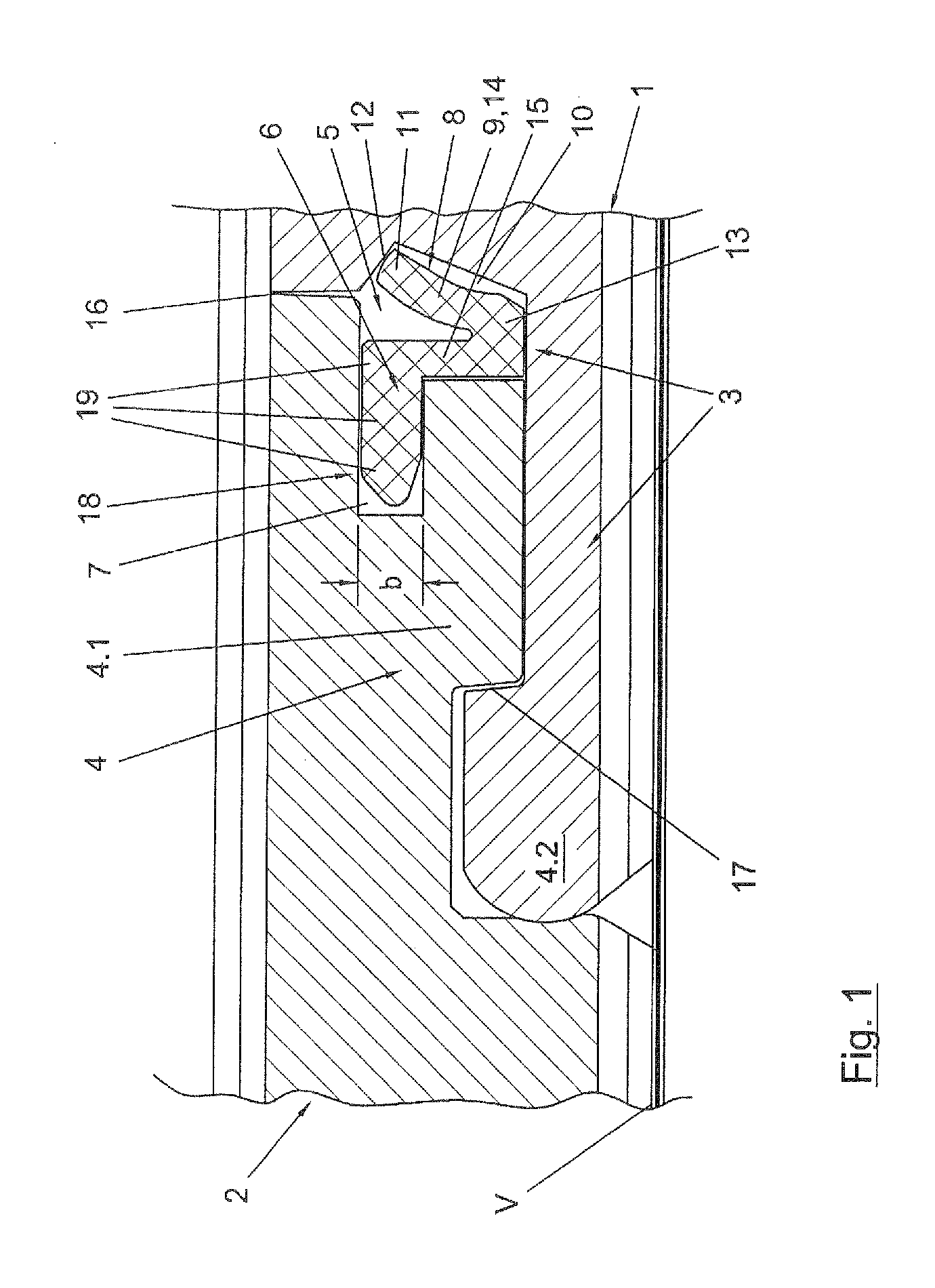 Apparatus for premounting of locking elements to a panel