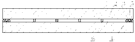 Single tempered flat vacuum glass and preparation method thereof