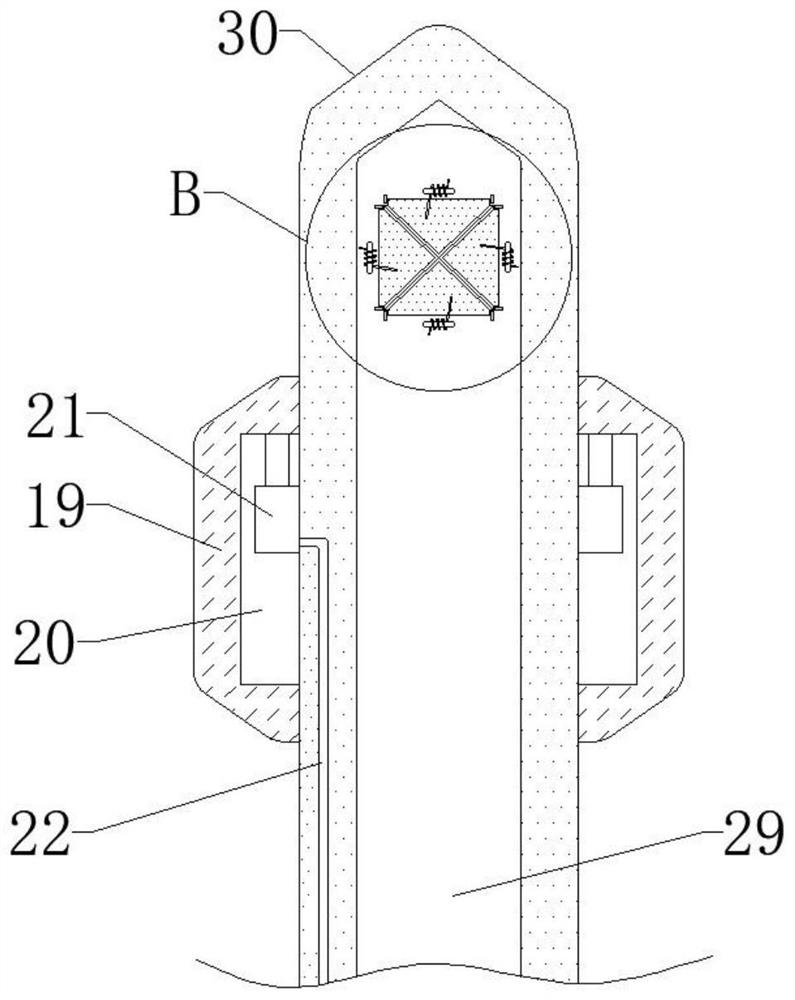 Drainage device self-cleaning system for gastrointestinal nursing