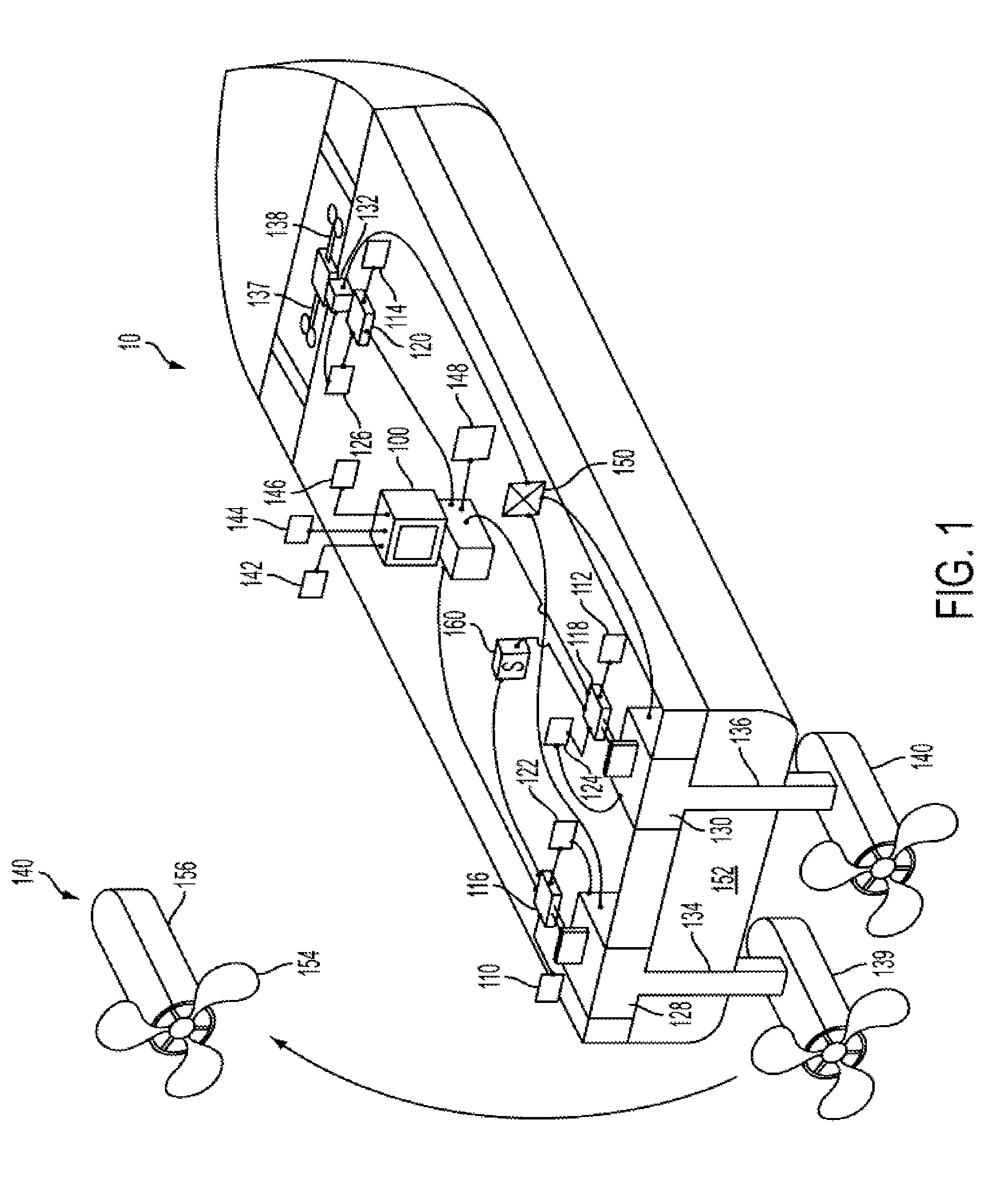 System and method for dynamic energy recovery in marine propulsion