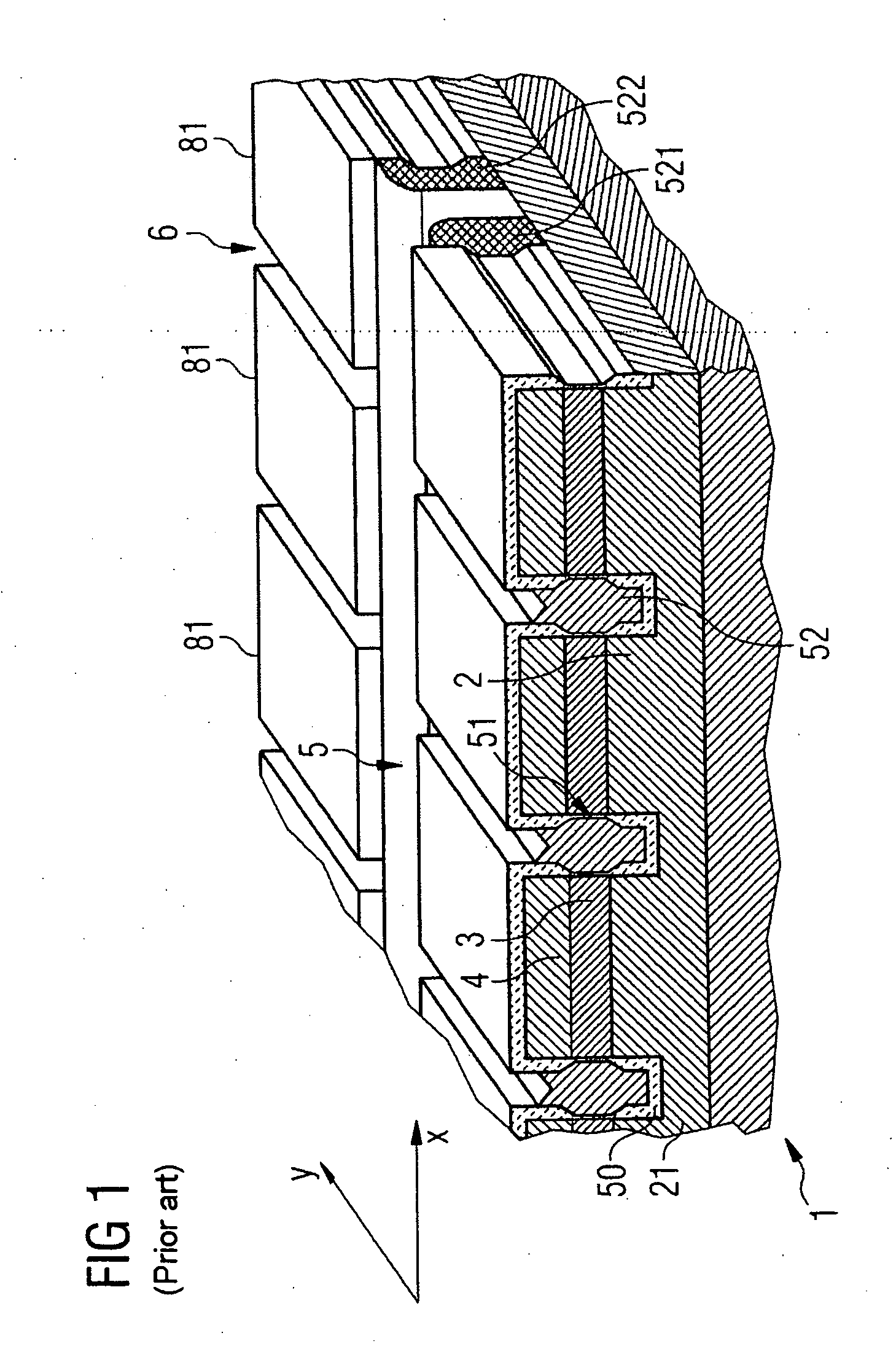 Method of fabricating and architecture for vertical transistor cells and transistor-controlled memory cells