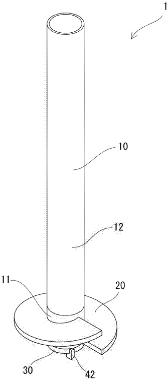 Construction method of spun expanded steel pipe pile