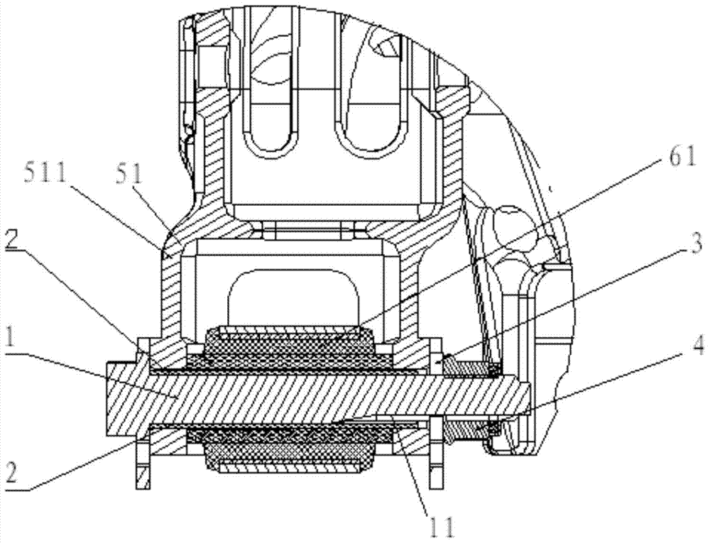 Device for adjusting camber angle of rear wheel of automobile