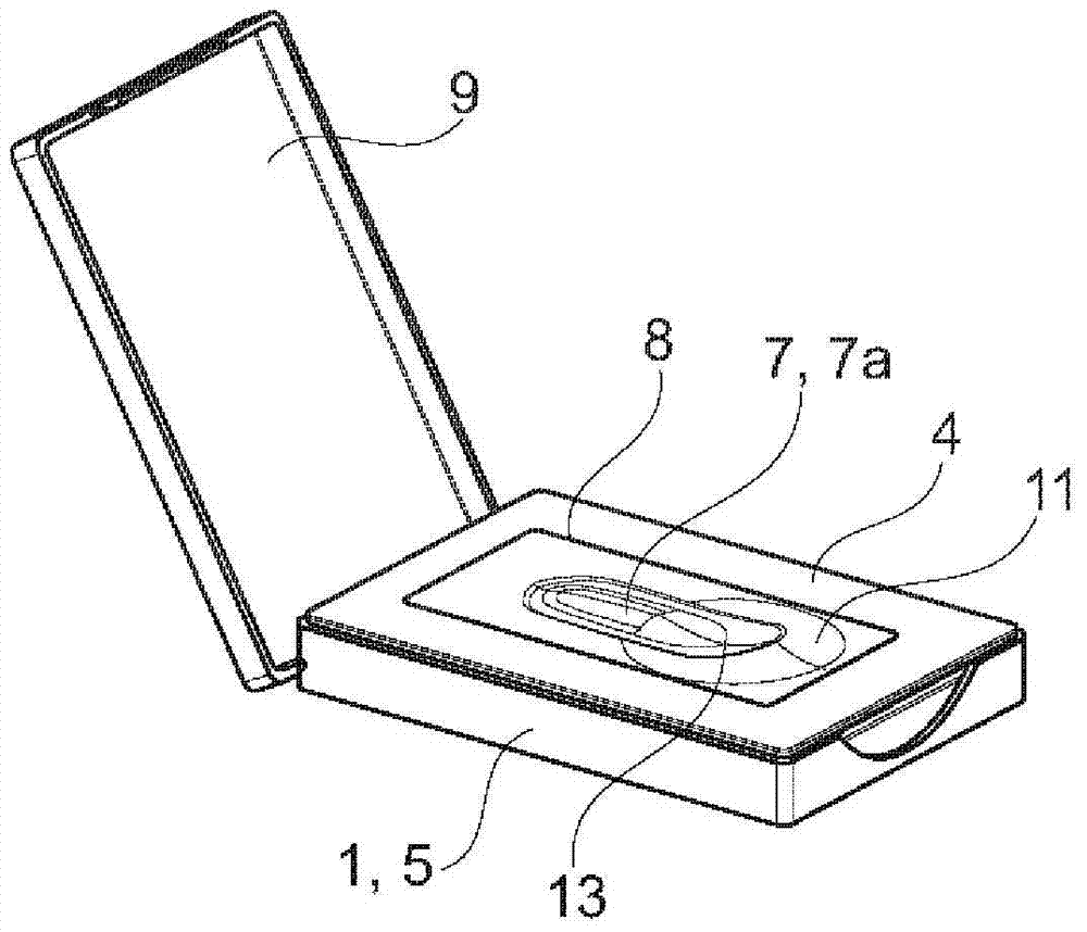 Unit for dispensing product comprising housing and cassette