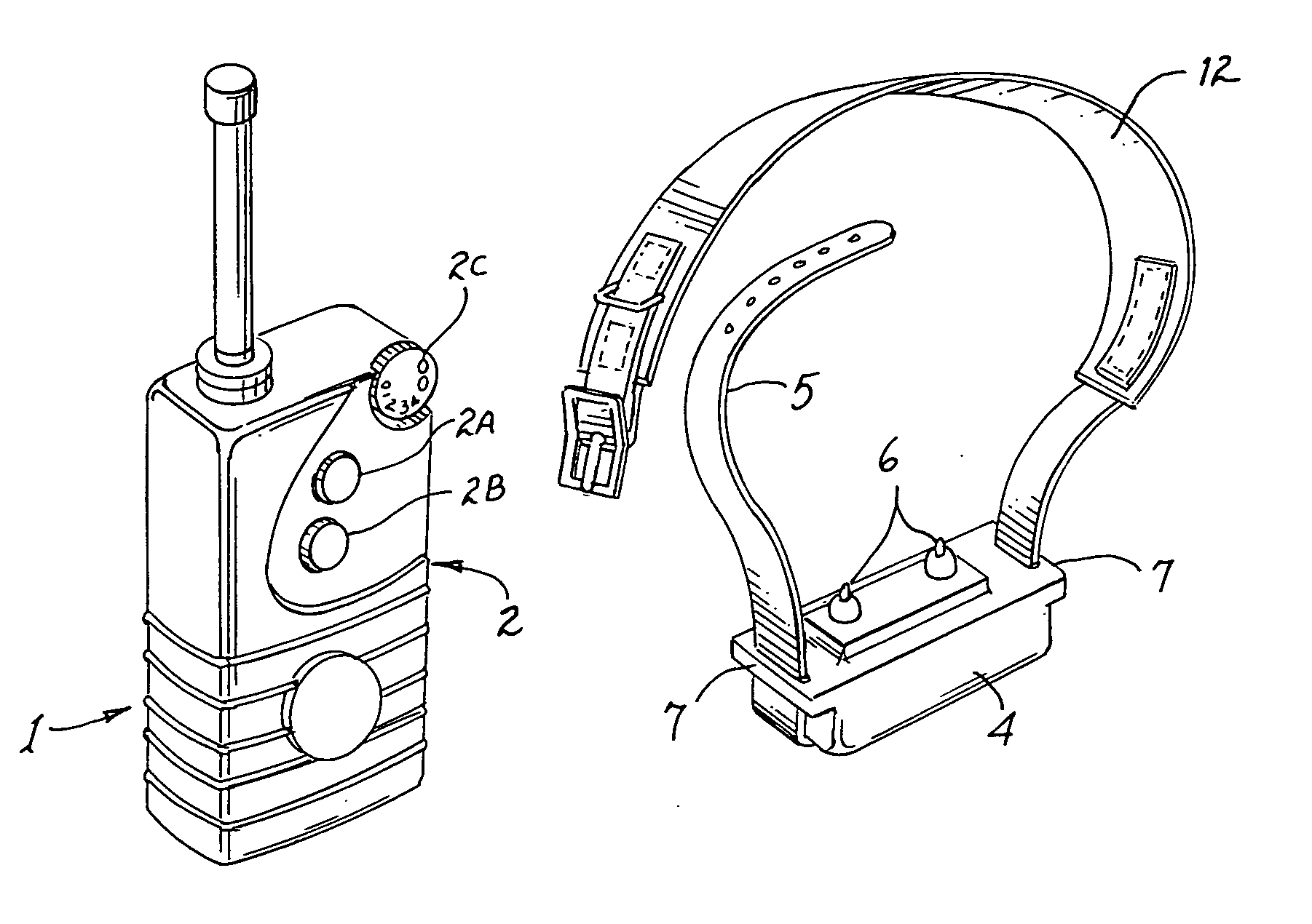 Electronic animal training device support system