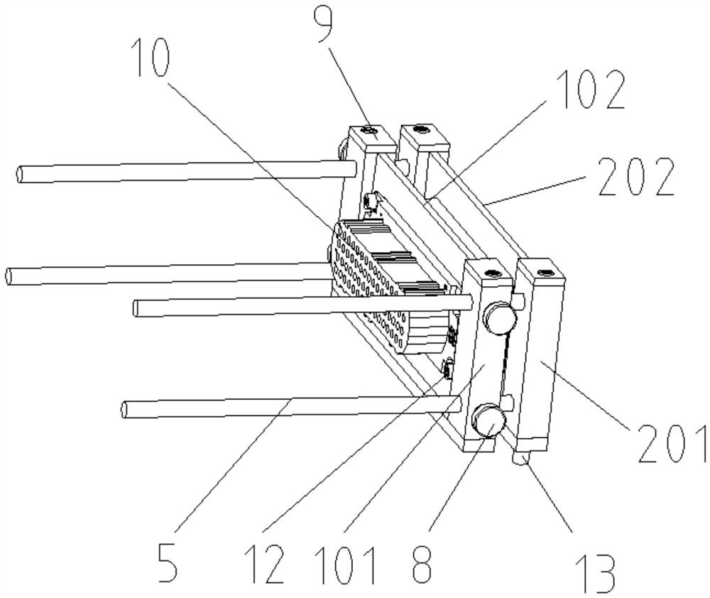 A connector automatic wiring device