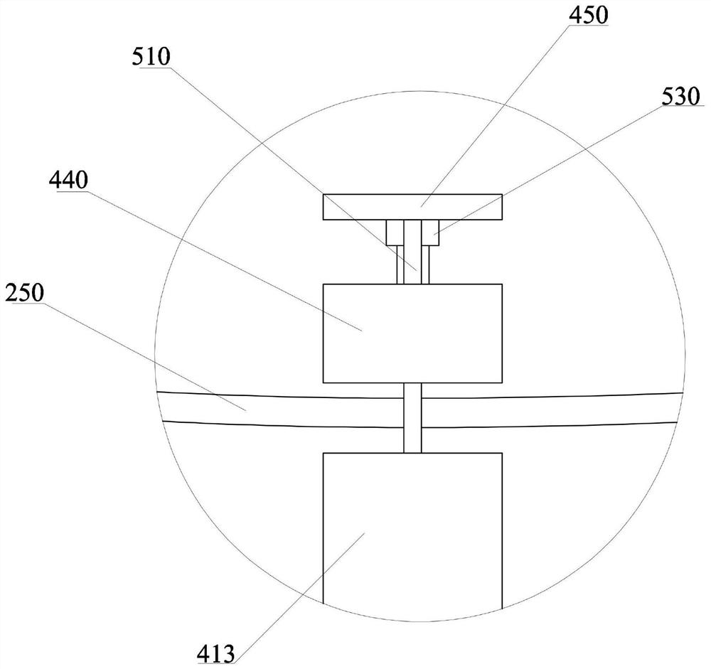 Cable take-up and pay-off device for electrical installation engineering