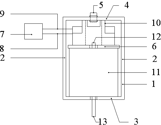 Hydraulic fixing device used for measuring bond properties of steel bar with concrete