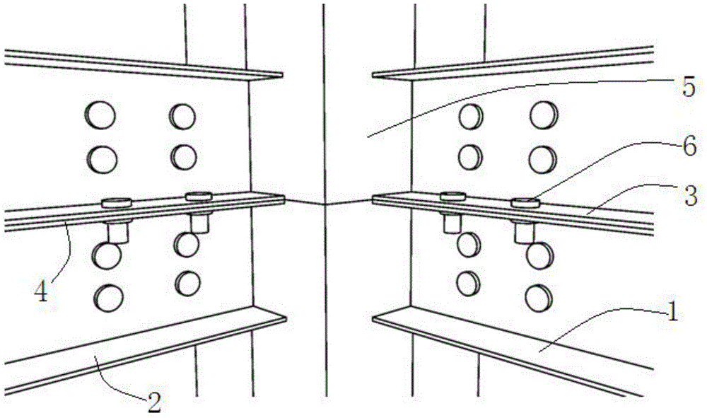 Column bearing type cellular building module, and cellular modularization building and building method thereof