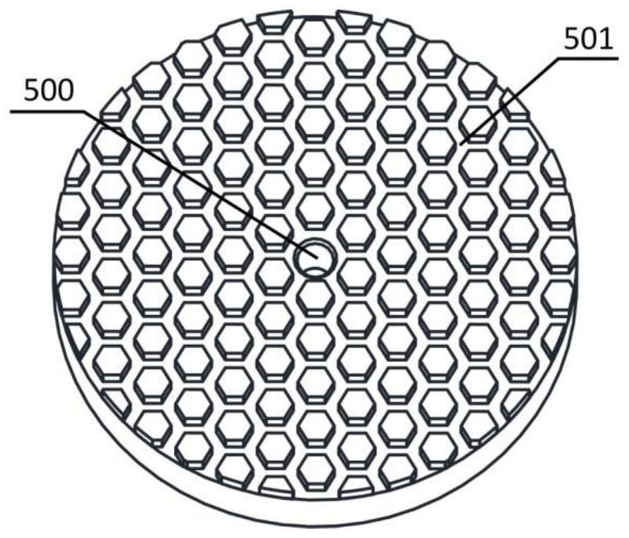 A series of processing technology for the surface of the liquid-supplying optical element in the center of the seed aperture