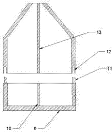 Pushing type seeding device