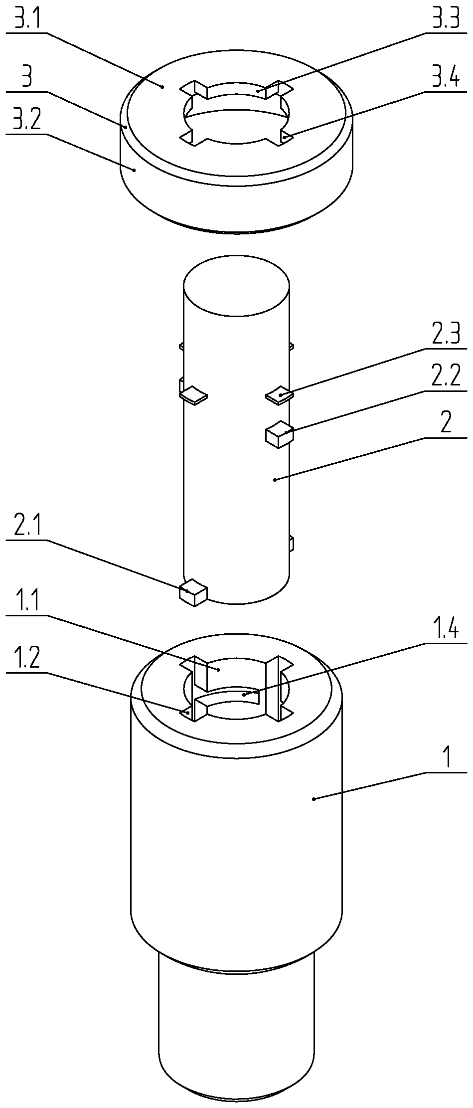 A quick connector for electrical connection