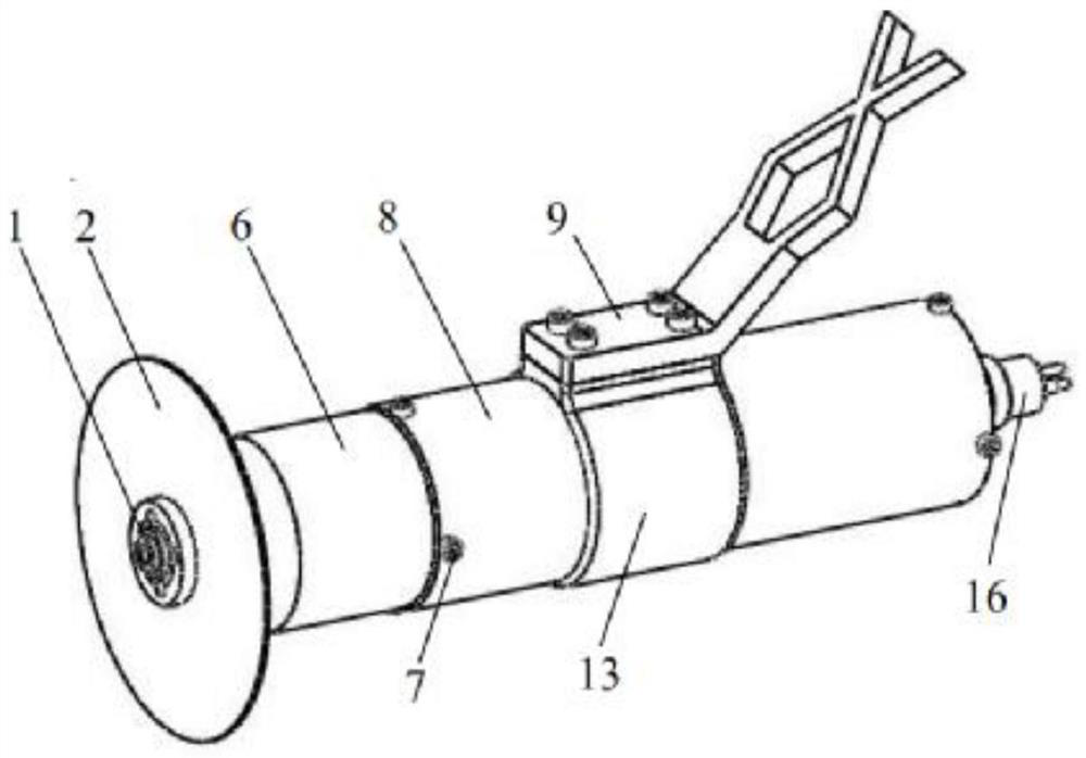 Multifunctional rotary operation tool applied to deep sea ROV