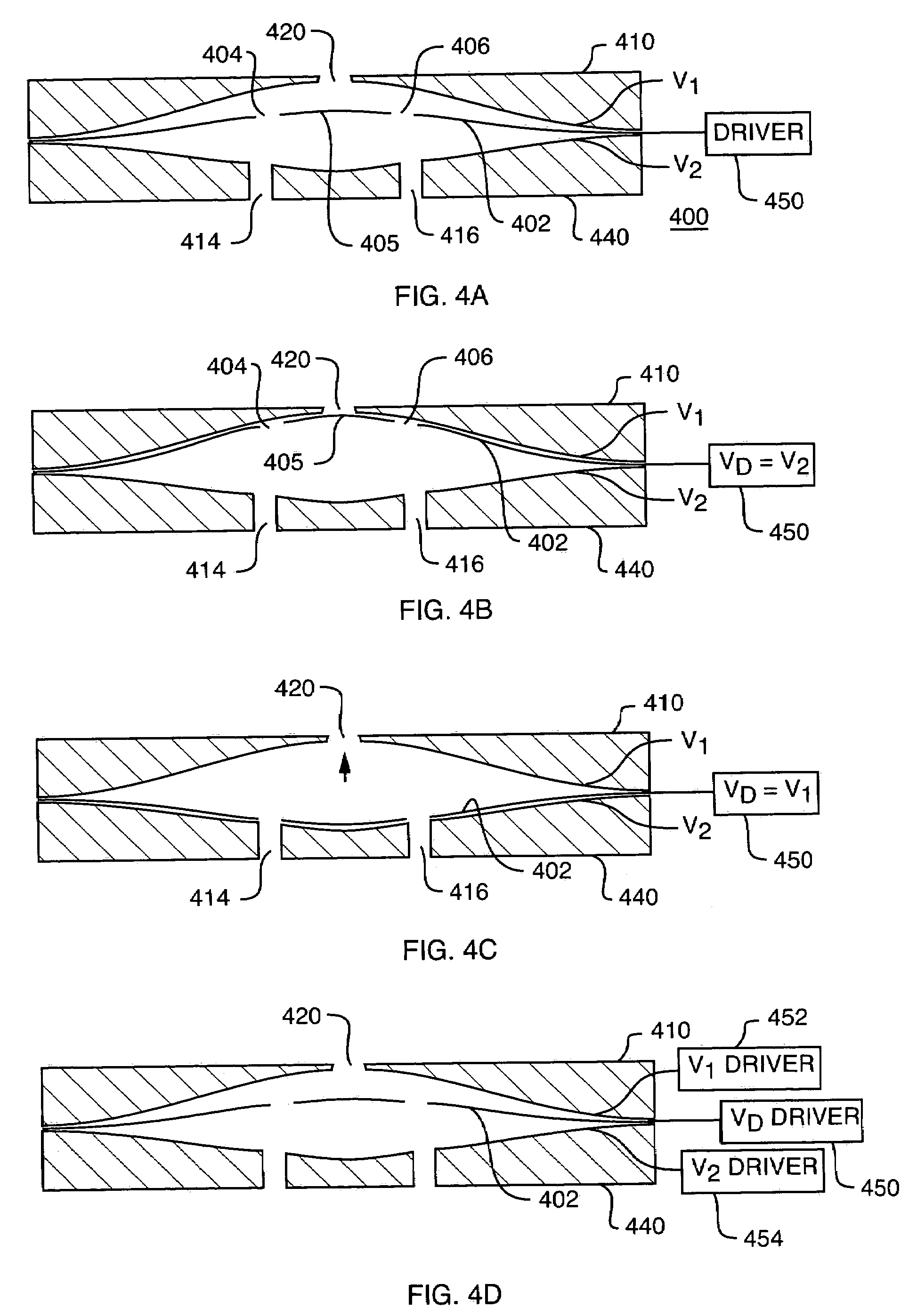 Electrostatically actuated shutter and array for use in a direct oxidation fuel cell
