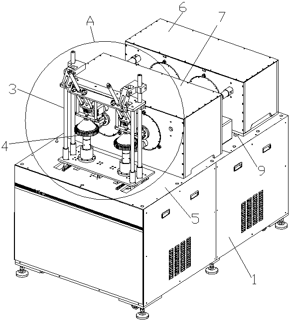 A motor automatic winding machine