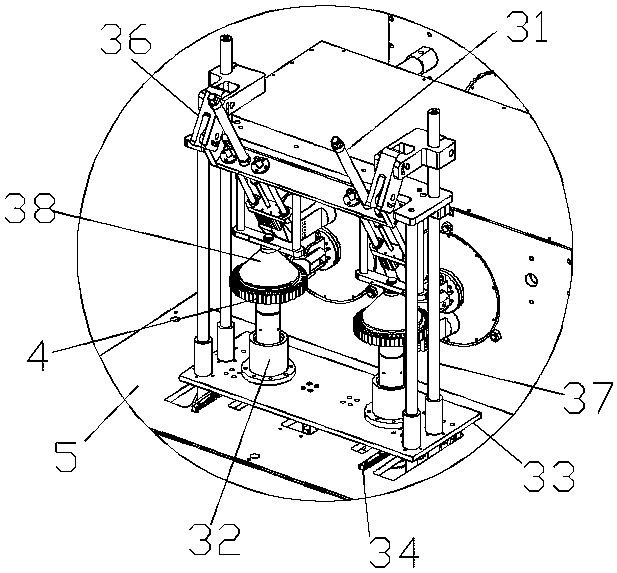 A motor automatic winding machine