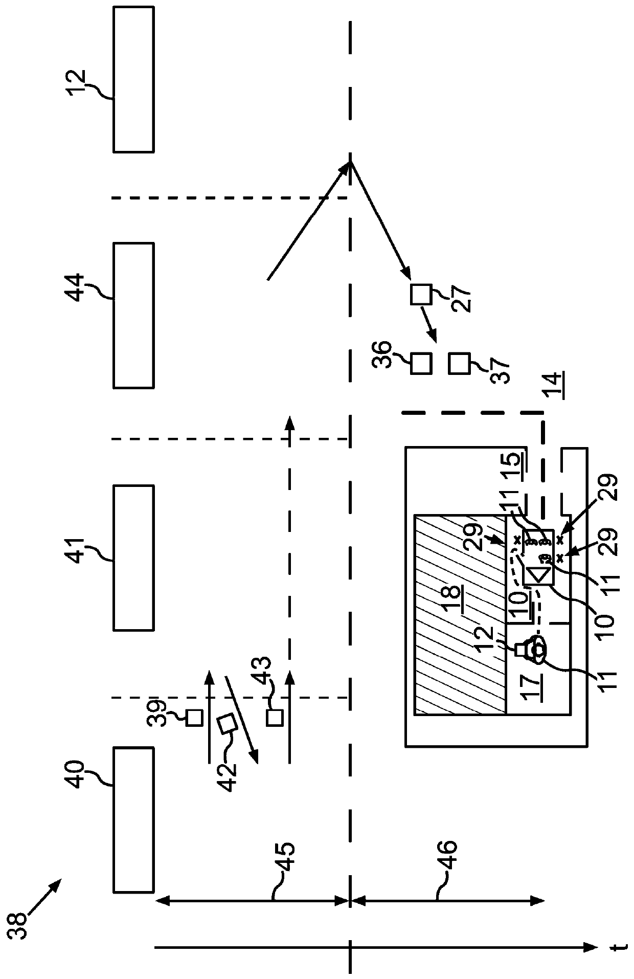 Access control system and method for controlling access of person to building area