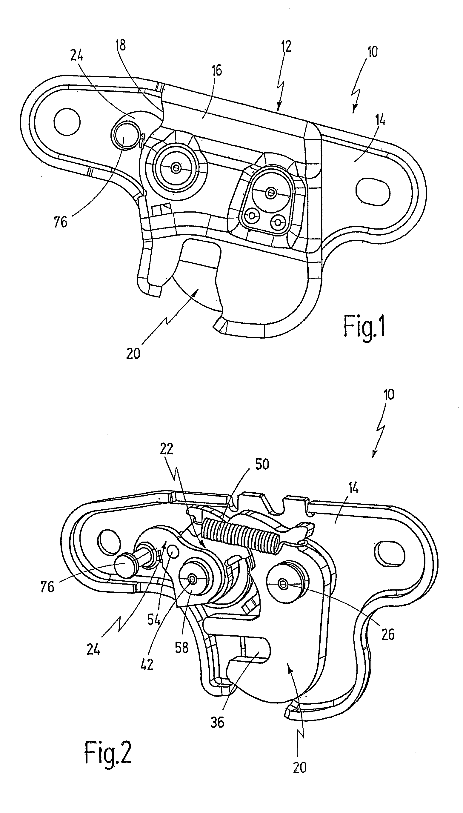 Device for locking a vehicle seat