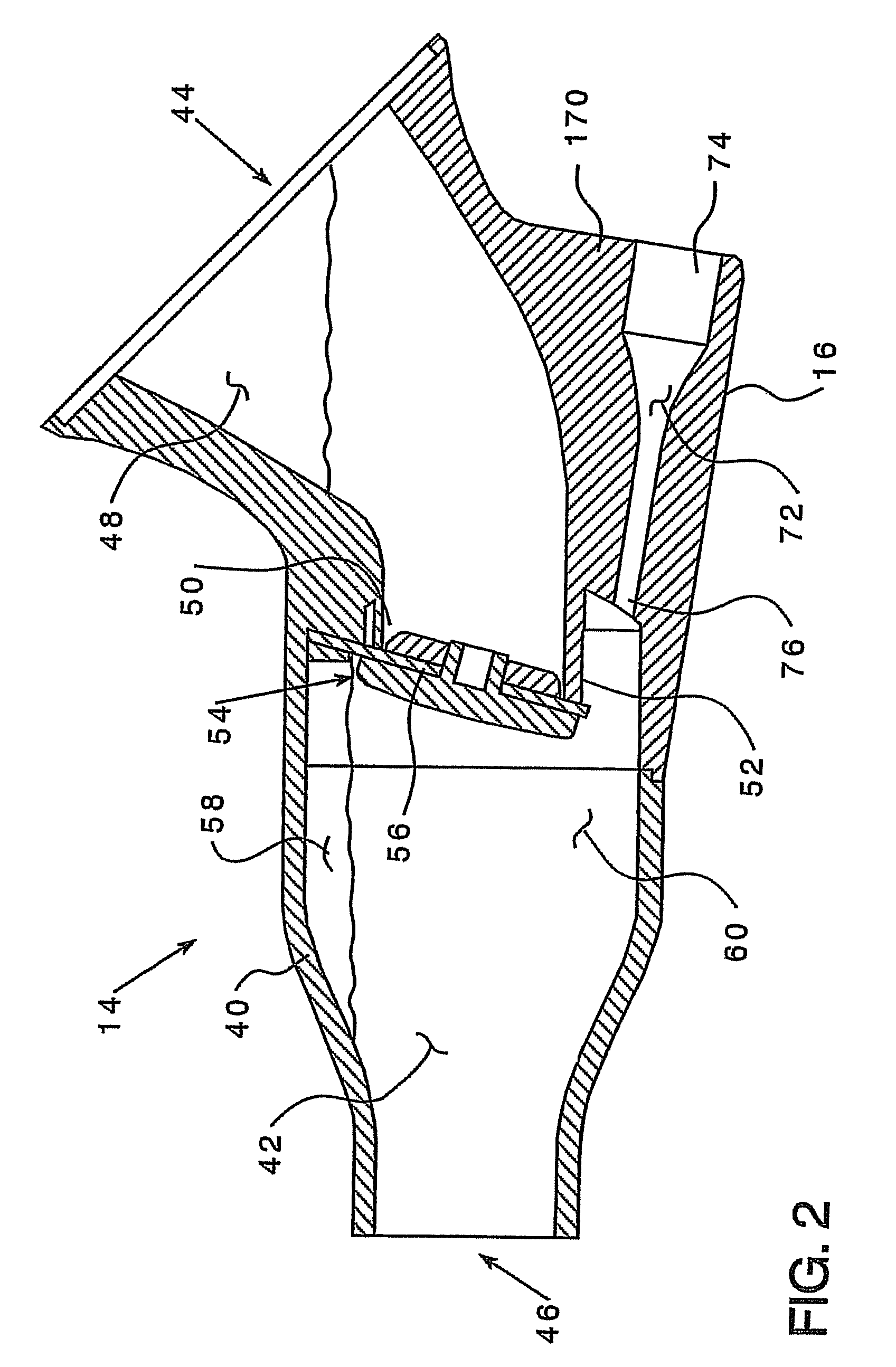 Quiet, low water volume toilet