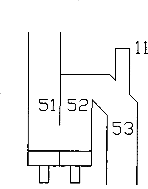 Pyrolysis method and device of low speed bed