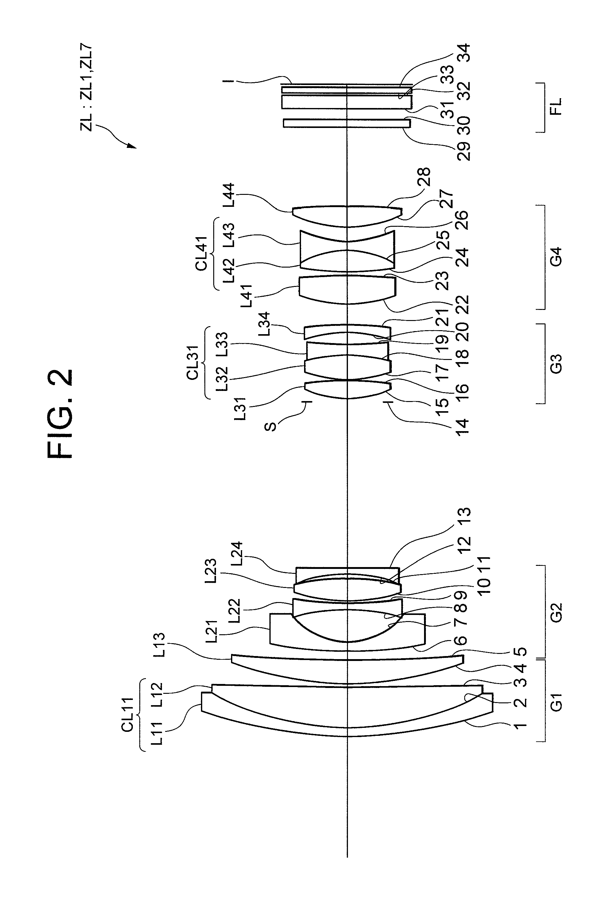 Zoom lens, optical apparatus equipped therewith, and method for manufacturing zoom lens