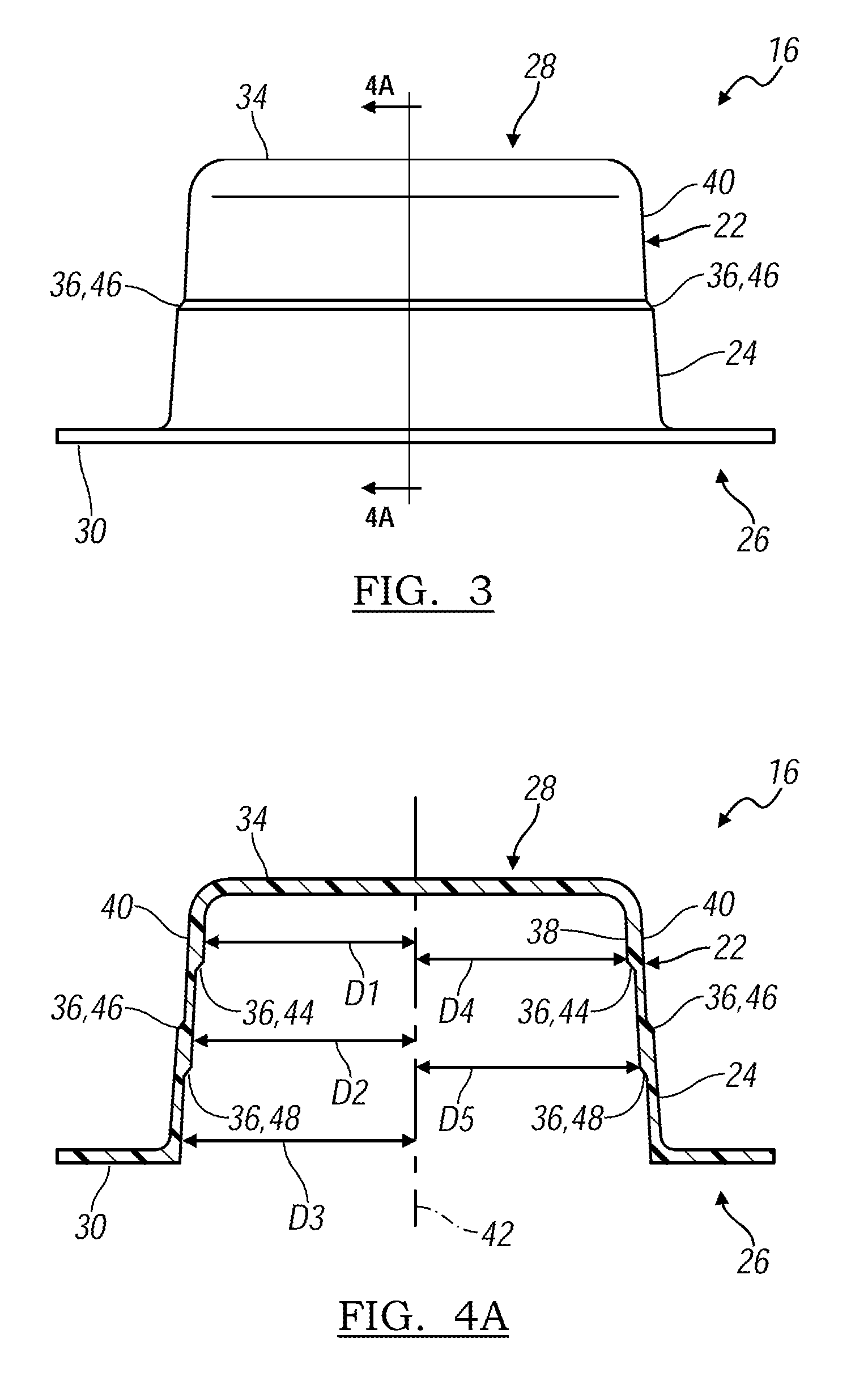 Energy absorbing component