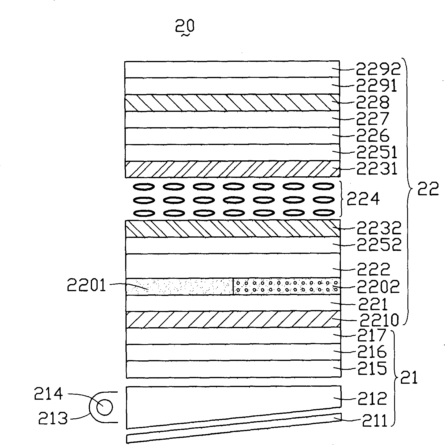 Display faceplate and LCD device