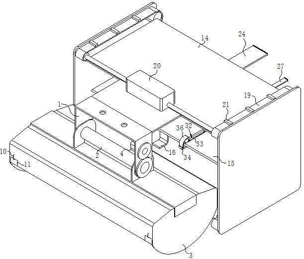 Adjustable intelligent tunnel lamp with light source convenient to replace