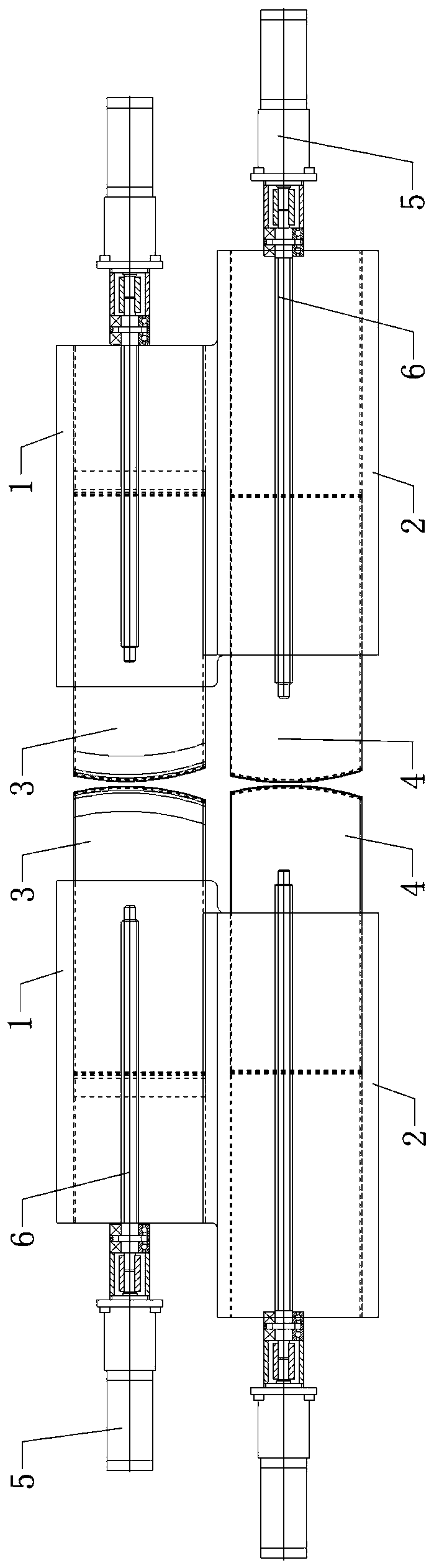 Multi-blade collimator of ray accelerator treatment head and tumor radiotherapy equipment