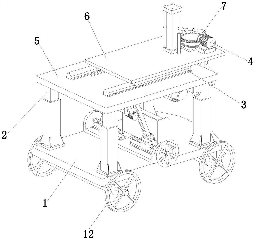 A special electrolyte digging and collecting device for electrolytic aluminum tank