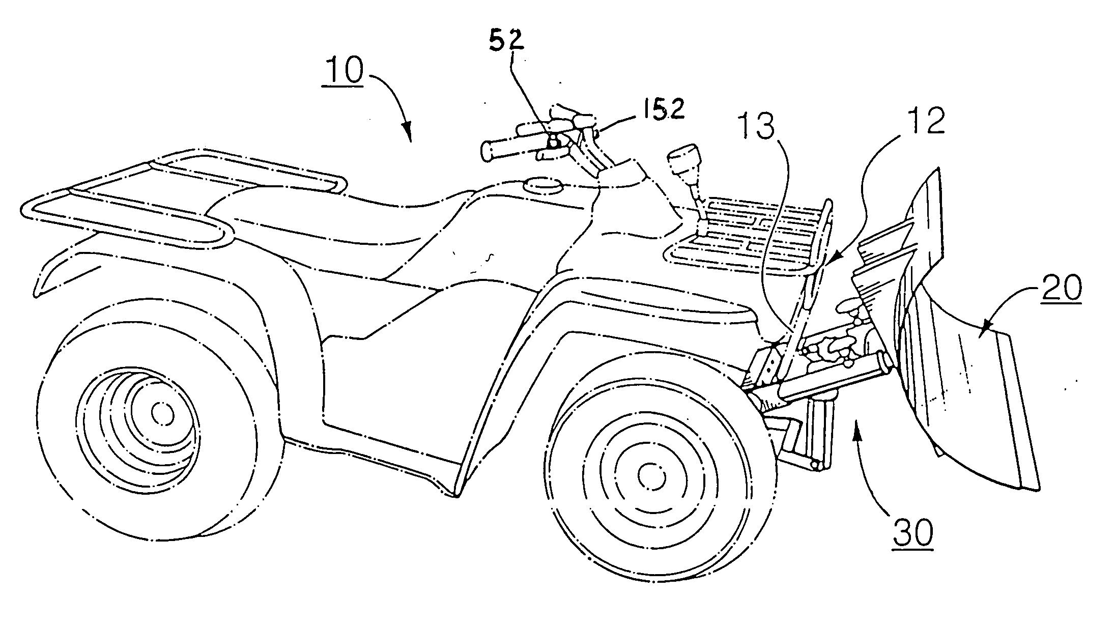 Vehicle front-end quick connect hitch and lift assembly