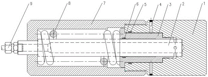 A kind of downhole hydraulic pulse fracturing seepage increasing device and method