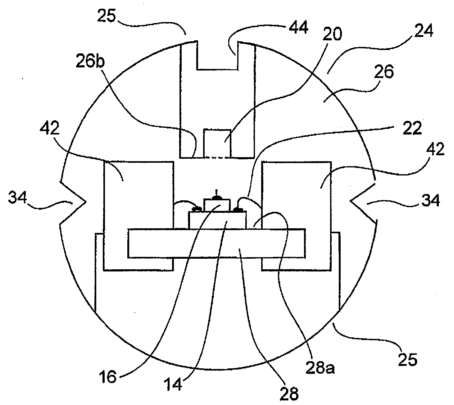 Optical device package and optical semiconductor device using the same