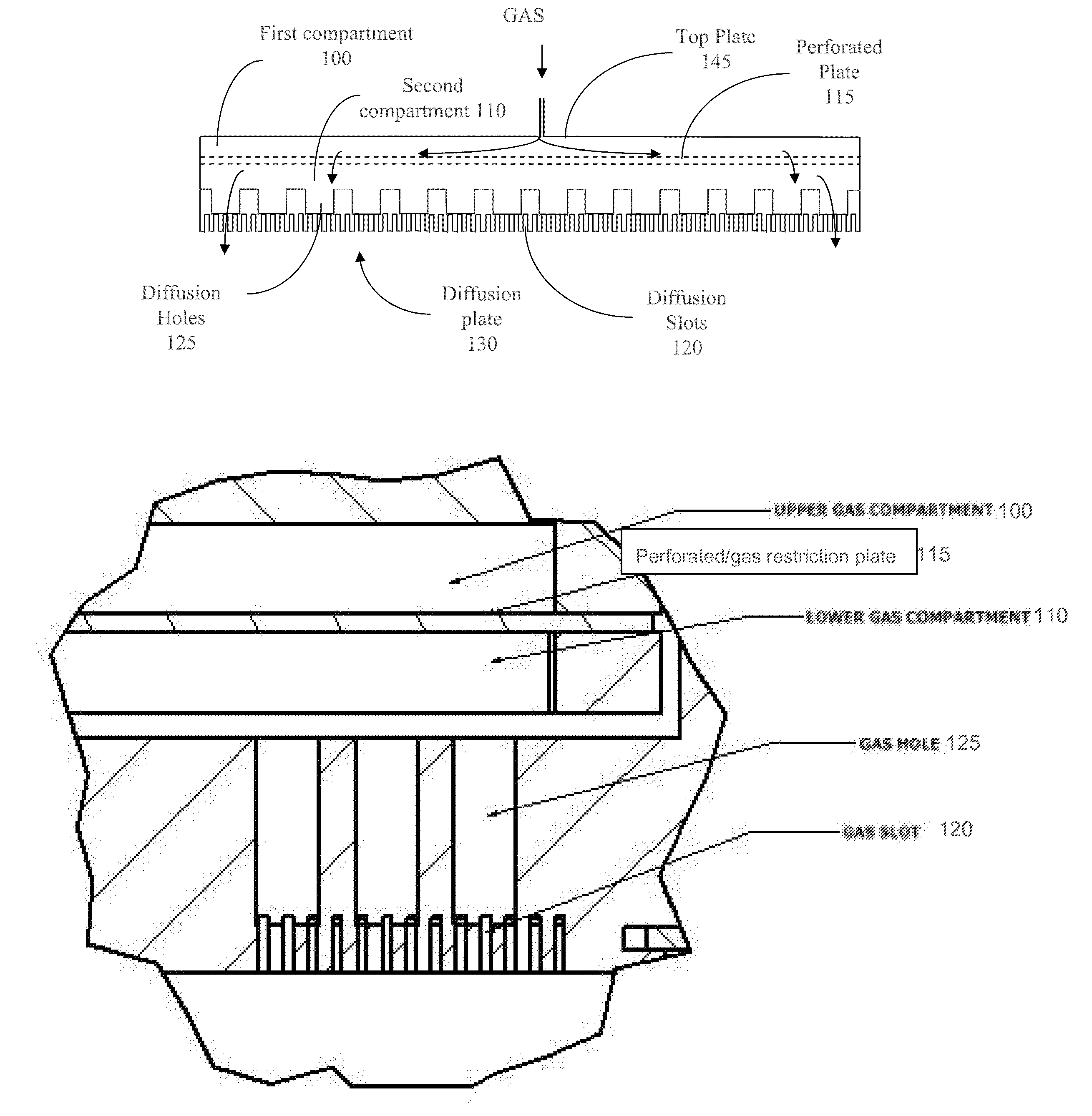 Showerhead assembly for plasma processing chamber