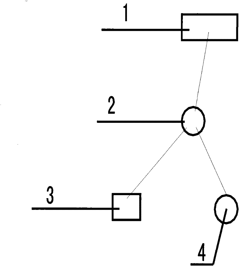 Wireless management energy-saving monitoring system