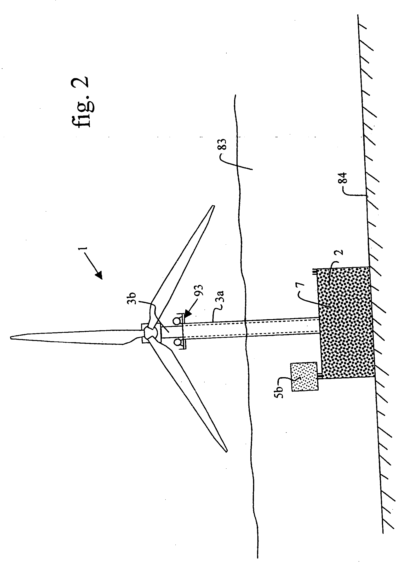 Offshore wind turbine and method for making same
