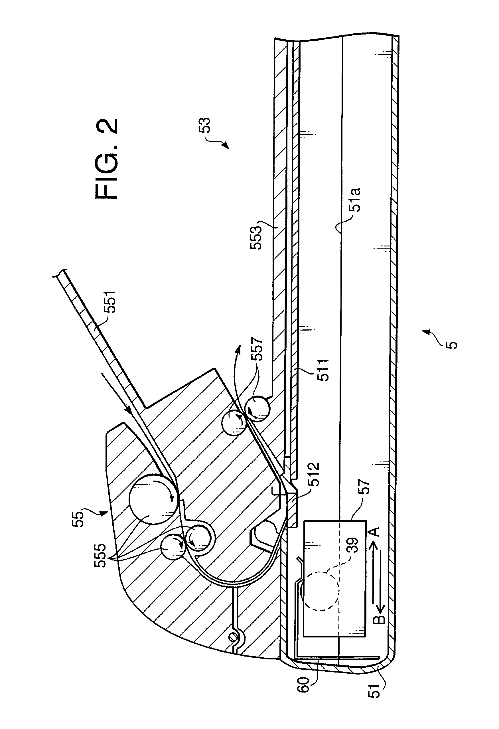 Carriage for image scanning unit including radiation plate for conducting heat