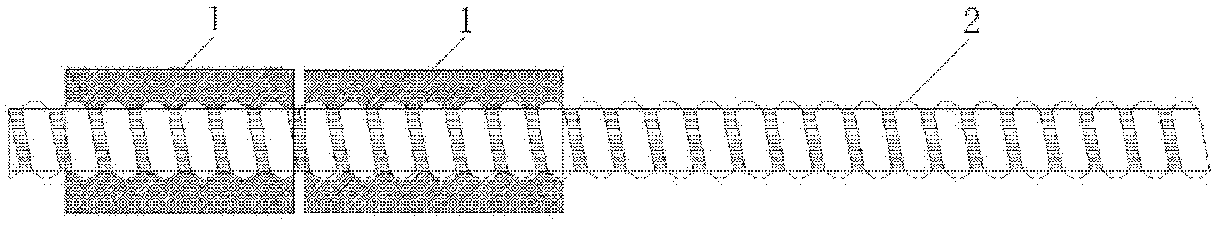 FRP reinforcement material end nut and manufacturing method and application thereof