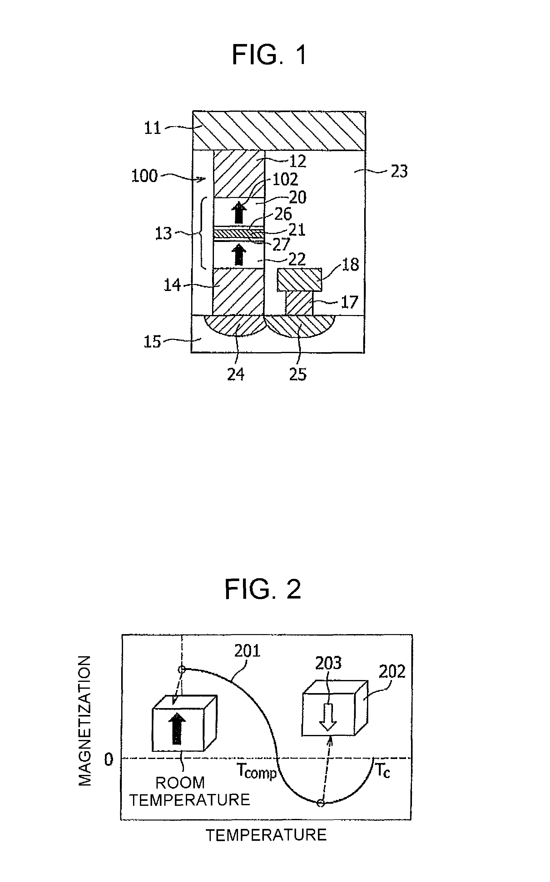 Magnetoresistance element and storage device using the same