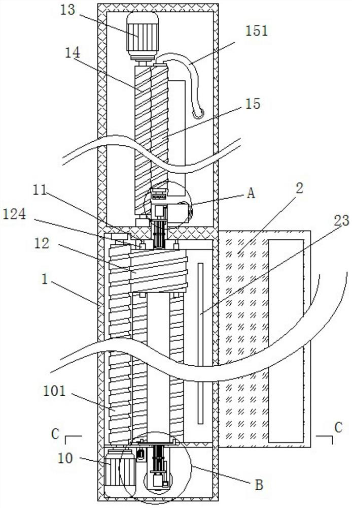 Paint spraying device capable of uniformly spraying paint and preventing paint from splashing for building pipe