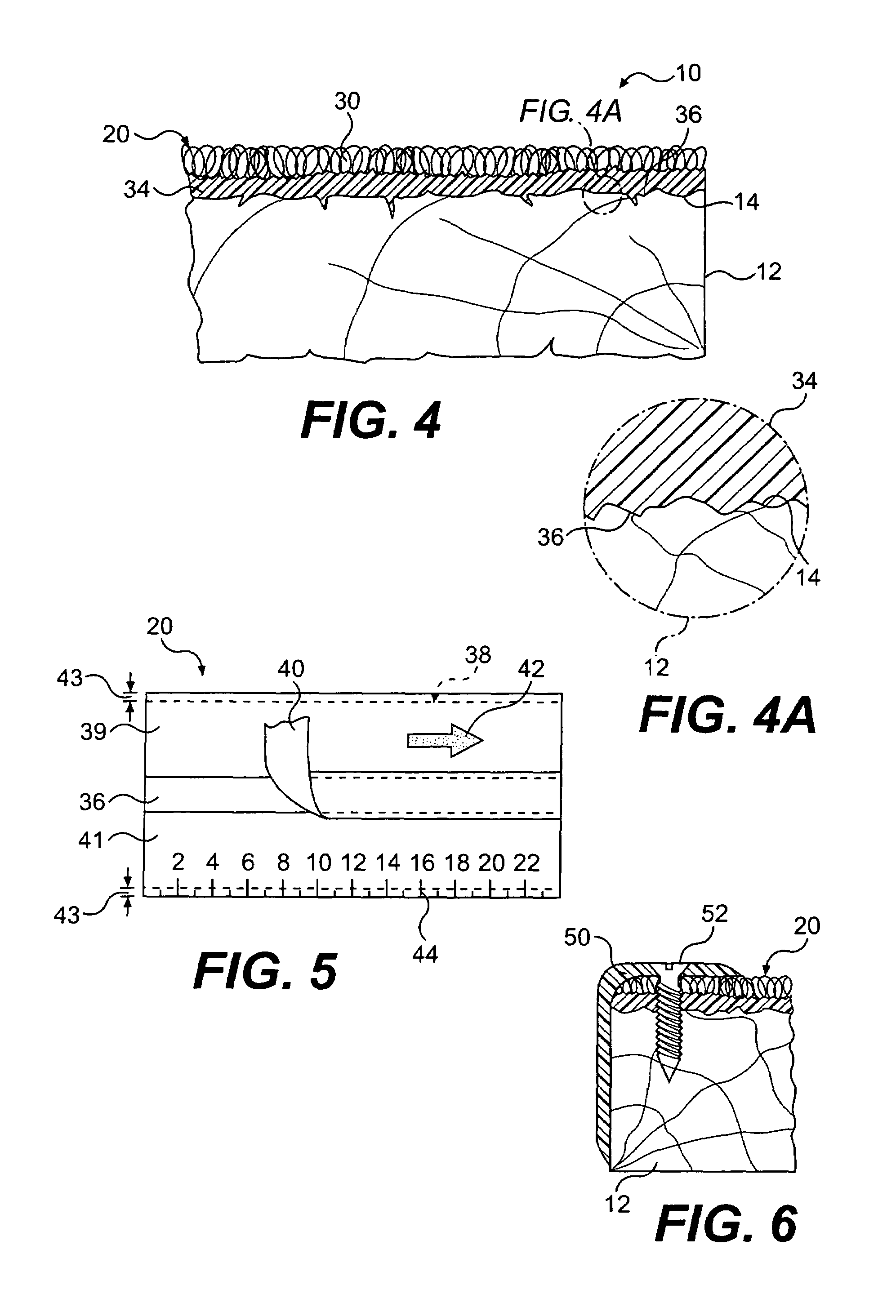 Method of applying a covering for boards