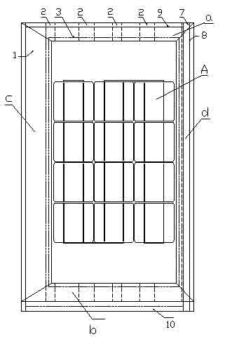 L-shaped ceramic frame photovoltaic building assembly and L-shaped ceramic frame sintering process